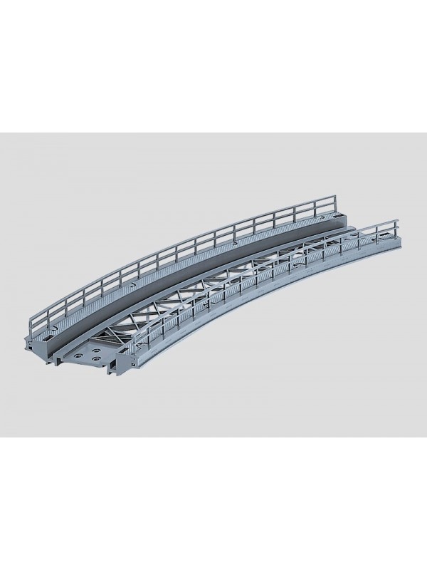 MARKLIN 7569 Scala HO Elemento di rampa curvo per binario serie K