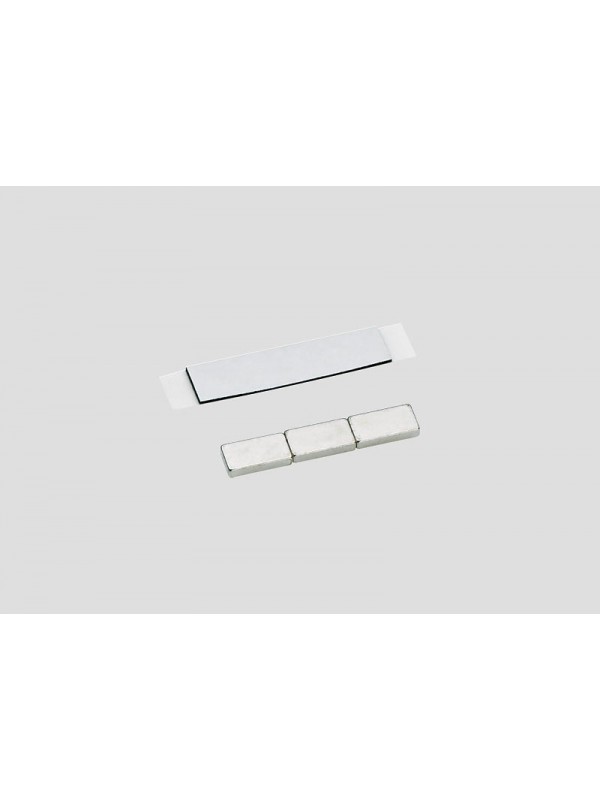 MARKLIN 7557 Scala HO Magneti - pezzi 3 - misure 13 x 7 x 2,5 mm.
