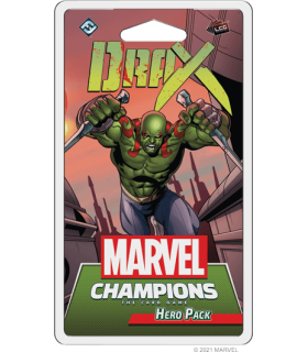 Marvel Champions LCG - Drax Eroe Espansione - Gioco di Carte Asmodee, 1-4 Giocatori, Strategia e Combattimento, Italiano