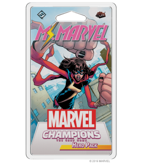 Marvel Champions LCG - Pack Eroe Ms. Marvel di Asmodee | Gioco Cooperativo, Strategia e Avventura | 1-4 Giocatori, Italiano
