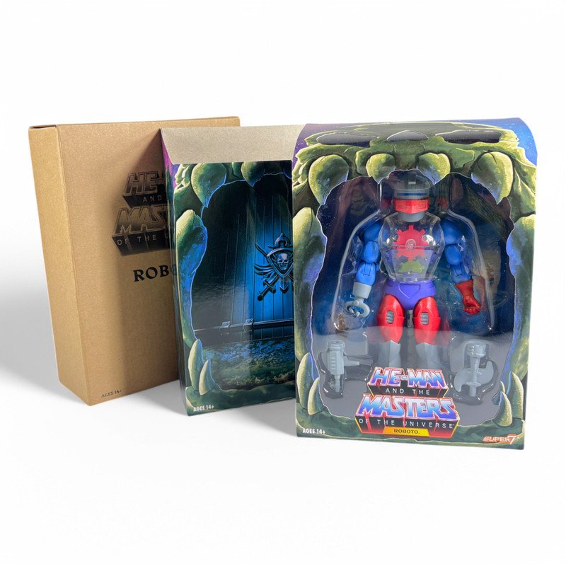 Masters of the Universe: Club Grayskull - Roboto (Filmation, Online Exclusive) MIB  (MIB: Mint In Box)