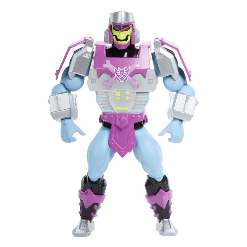 Preordine Masters of the Universe x Transformers Action Figure Megatron Armor Skeletor heo European Exclusive 14 cm