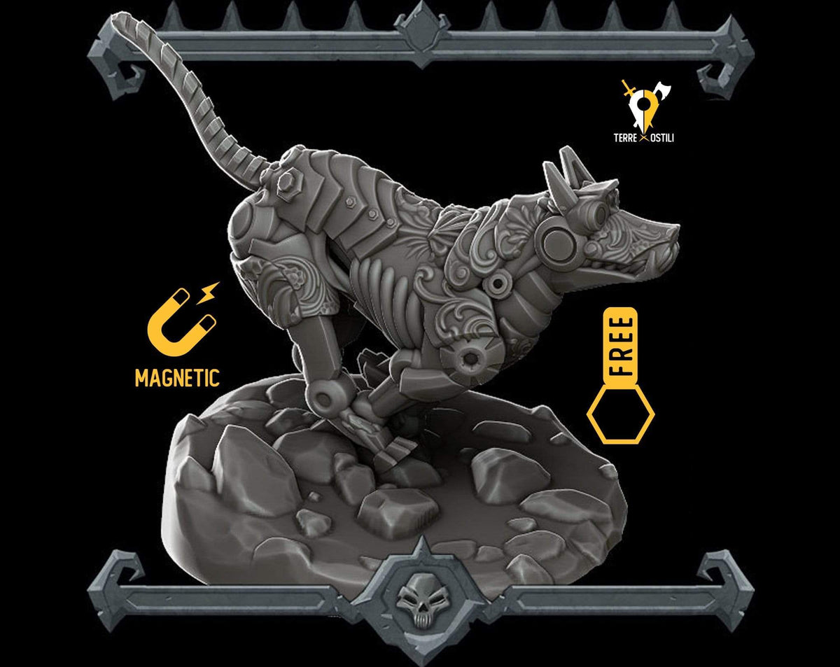 Mastino meccanico miniatura