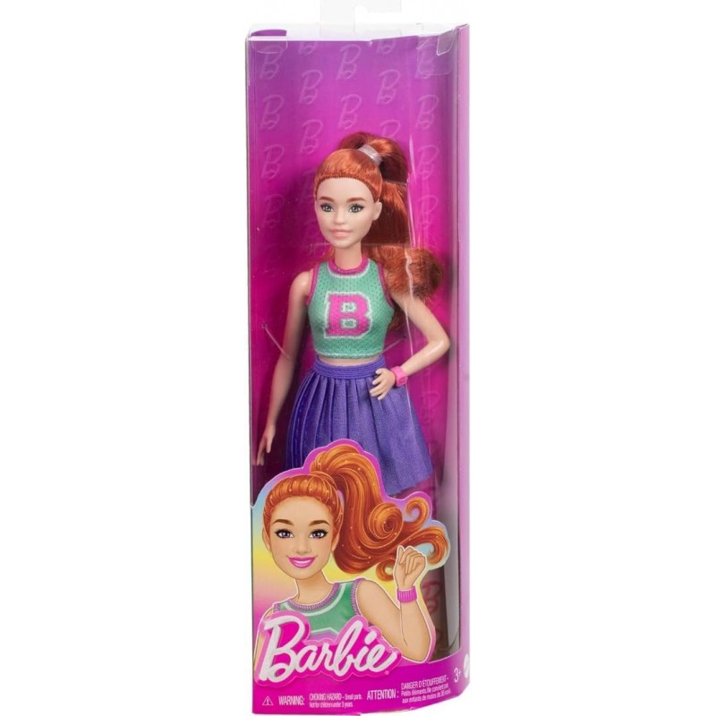 MATTEL - Barbie Fashionistas con Capelli Rossi - HYT90