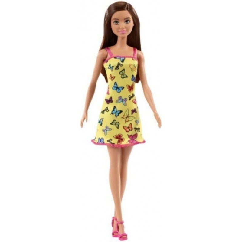 MATTEL - Barbie Trendy Abito Giallo - HBV08