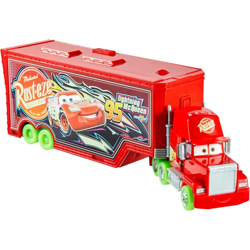 MATTEL - Cars Mack Playset Glow - HPX76