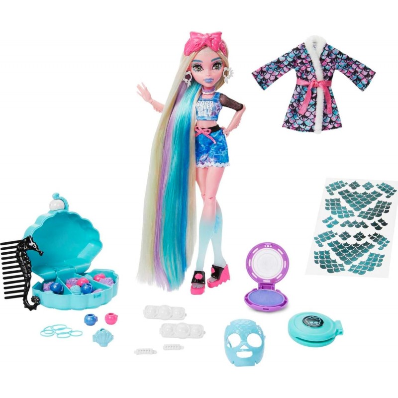 MATTEL - Monster High Lagoona Blue Spa Day Set - HKY69