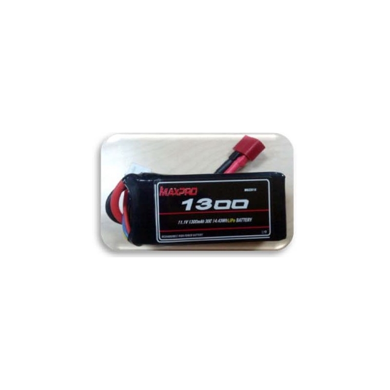 MAXPRO LIPO 30C 11,1V 1300MAH 3S