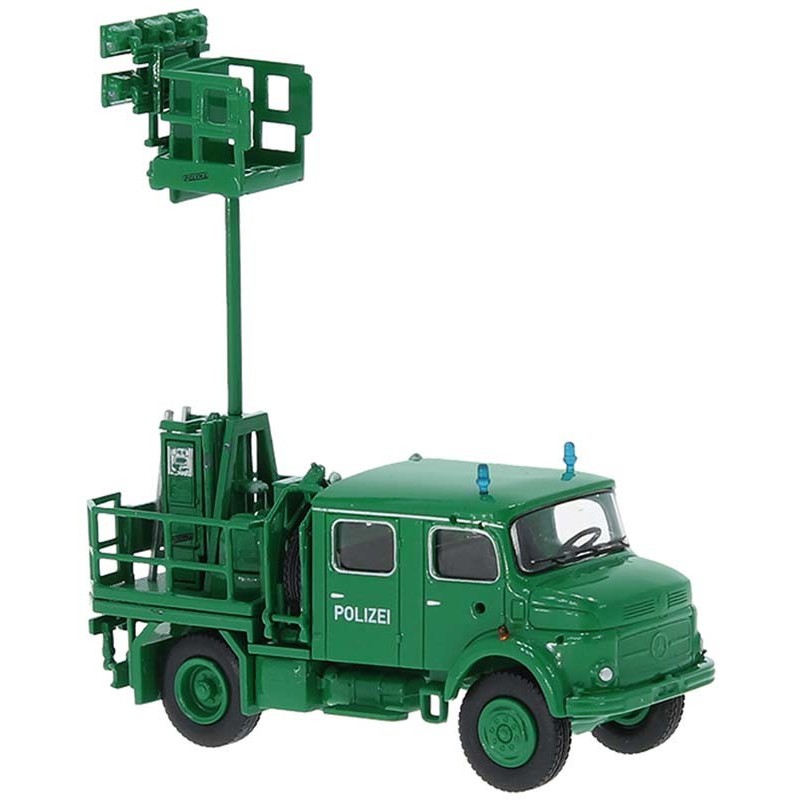 Veicolo della polizia MB LA 911. BREKINA 47190