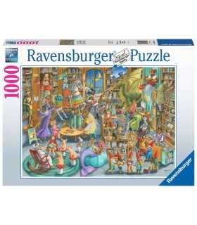 Mezzanotte in Biblioteca - Puzzle 1000 pezzi