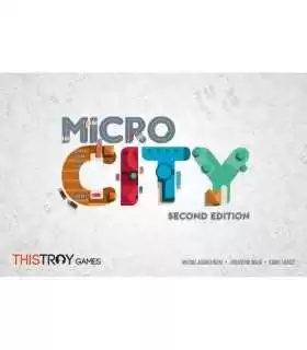 Micro City - Gioco da Tavolo Strategico per 1-2 Giocatori | Pianifica e Costruisci la Tua Città Ovunque | Edizione 2021