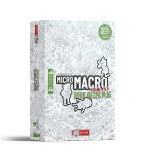 MicroMacro - Crime City: True Detective | Gioco di Deduzione Cooperativo per 1-4 Giocatori, 16 Casi da Risolvere, Età 12+