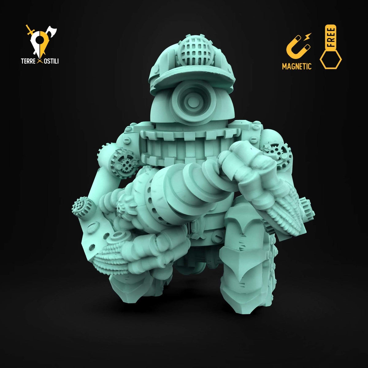 Minatore meccanico miniatura