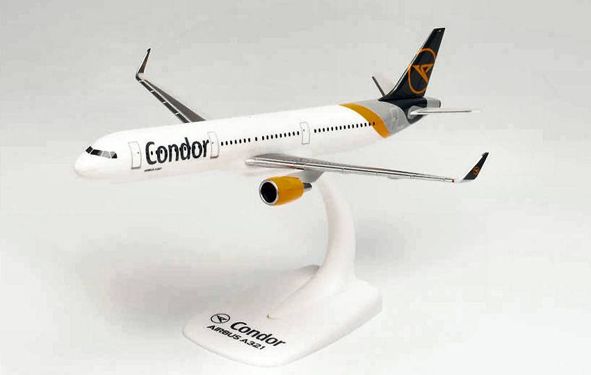 MODELLINO IN SCALA COMPATIBILE CON AIRBUS A320 CONDOR 1:200 HERPA HP613194 MODEL