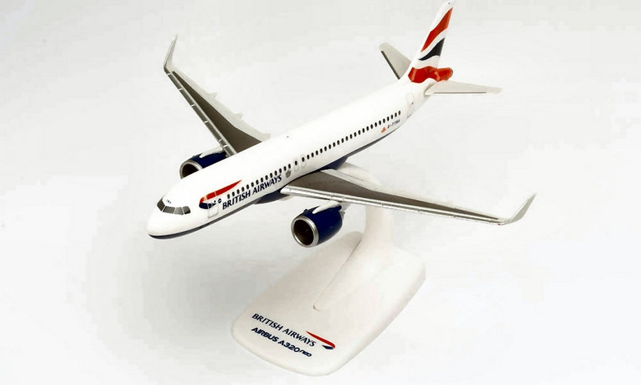 MODELLINO IN SCALA COMPATIBILE CON AIRBUS A320neo BRITISH AIRBUS 1:200 HERPA HP612746
