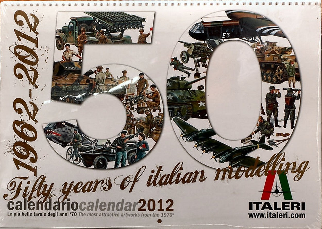 MODELLINO IN SCALA COMPATIBILE CON CALENDARIO 2012 ANNIVERSARIO ITALERI ITALERI IT9227