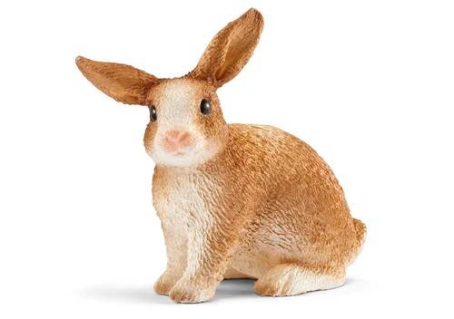 MODELLINO IN SCALA COMPATIBILE CON CONIGLIO SCHLEICH SCH13827 MODELLINO FIGURE 3D