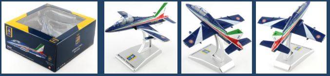 MODELLINO IN SCALA COMPATIBILE CON MB-339A PAN FRECCE TRICOLORI NR.5 AM 2023 LIVERY 1:100 ITALERI IT48236