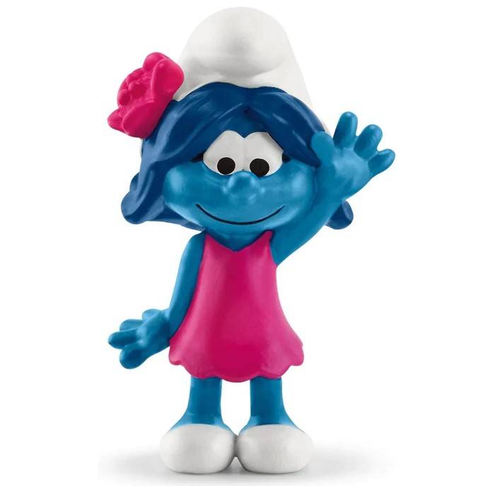 MODELLINO IN SCALA COMPATIBILE CON PUFFETTA CON FIORE SCHLEICH SCH20835 FIGURE 3D