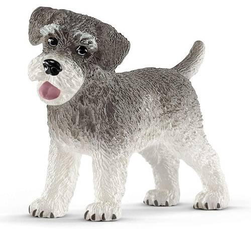 MODELLINO IN SCALA COMPATIBILE CON SCHNAUZER NANO SCHLEICH SCH13892 FIGURE 3D