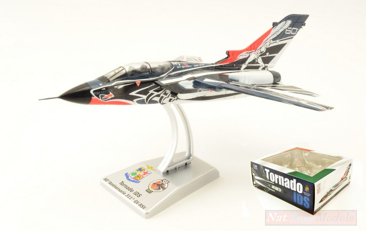MODELLINO IN SCALA COMPATIBILE CON TORNADO IDS 60.mo ANNIVERSARIO 311 GRUPPO 1:100 ITALERI IT48211