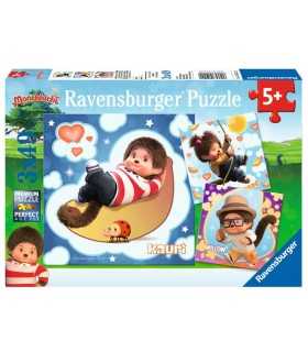 Monchhichi - puzzle 3x49 pezzi