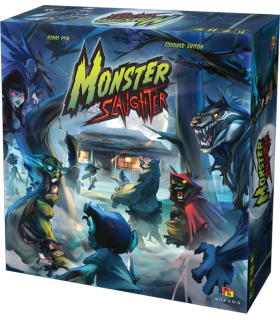 Monster Slaughter - Gioco da Tavolo Horror per 2-5 Giocatori | Avventura con Miniature | Durata 60 Minuti | Età 14+