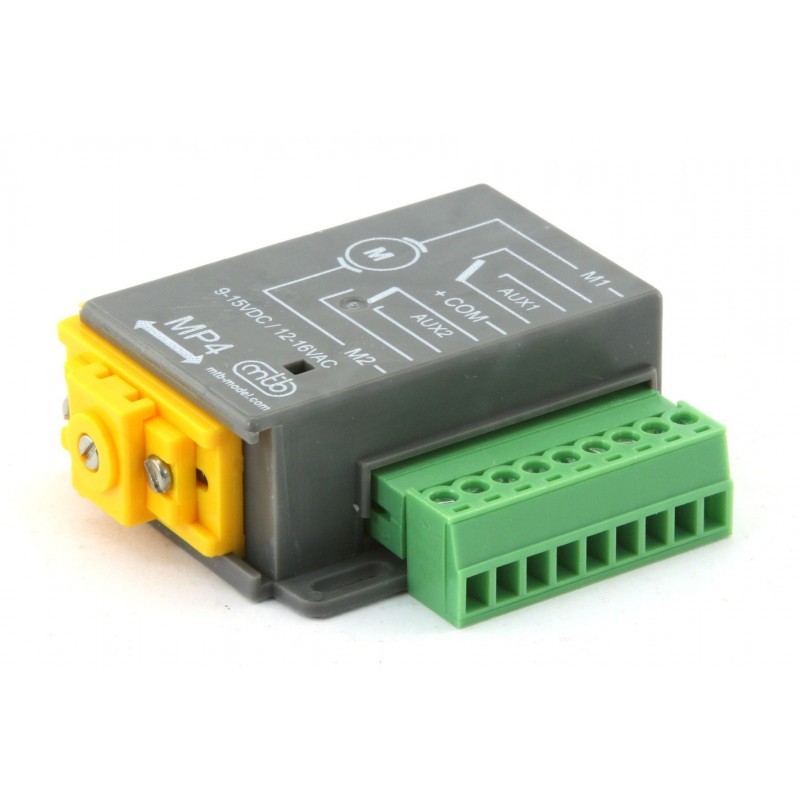 Motore lento per scambi - Doppia uscita commutata. MTB Model MP4