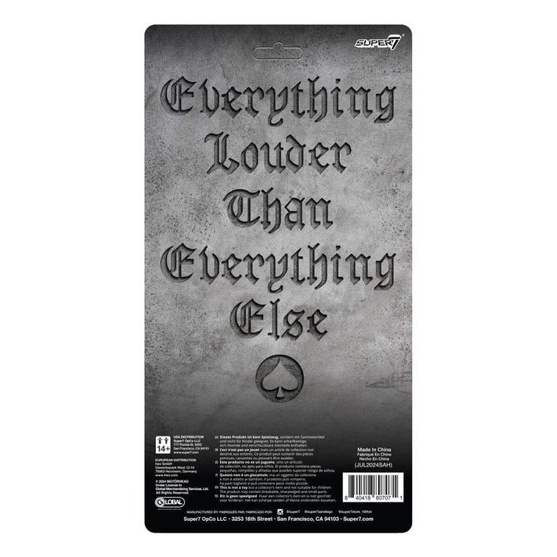 Preordine Motorhead Vintage Collection Action Figure Wave 1 Lemmy 14 cm