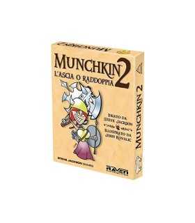 Munchkin 2: L'Ascia o Raddoppia - Espansione Gioco di Carte Fantasy per 3-6 Giocatori, Divertimento e Strategie!