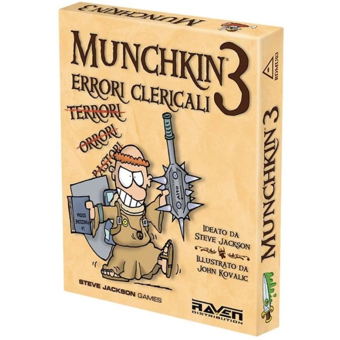 Munchkin - 3 Errori Clericali