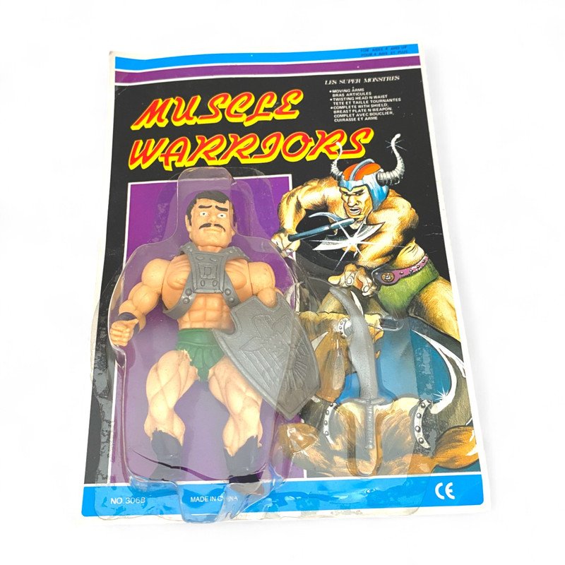 Muscle Warriors - Dino Man (MOC : Mint On Card)