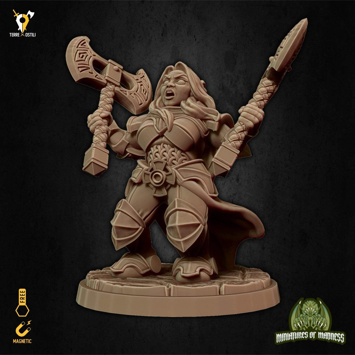 Nana ira ascia miniatura