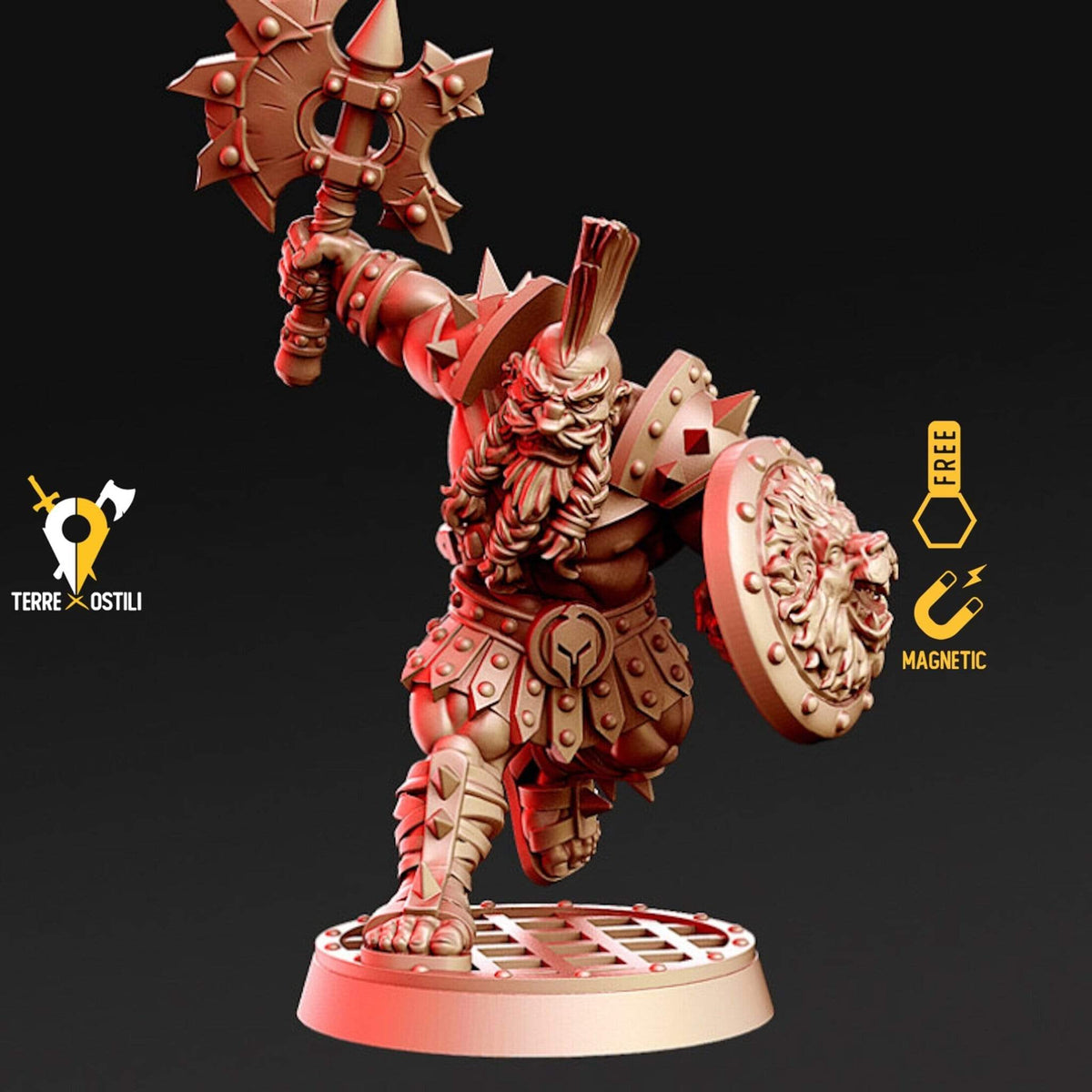 Nano gladiatore guerriero miniatura