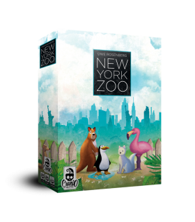 New York Zoo - Gioco da Tavolo Uwe Rosenberg, 1-5 Giocatori, Strategia e Divertimento, Età 10+, 60 Minuti di Gioco