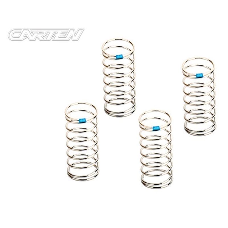 CARTEN Front Shock Spring 14x35-7 1/4N - BLUE - [NHA512]