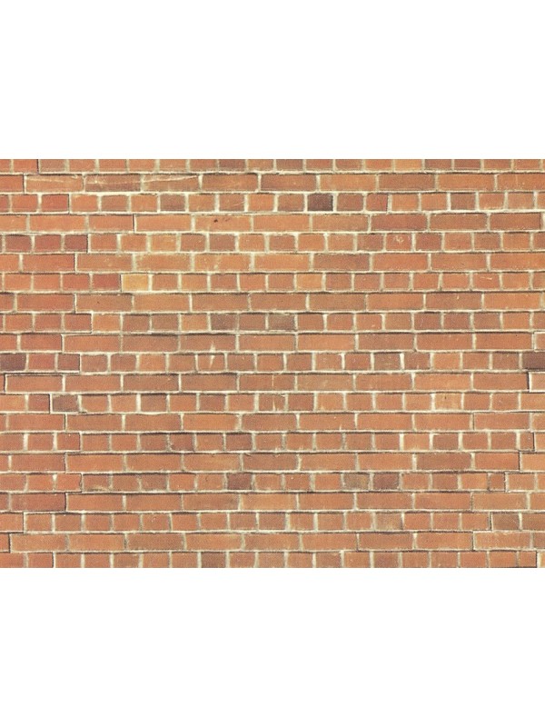 NOCH 57730 Scala HO Cartoncino muro di mattoni - misure mm. 640 x 150