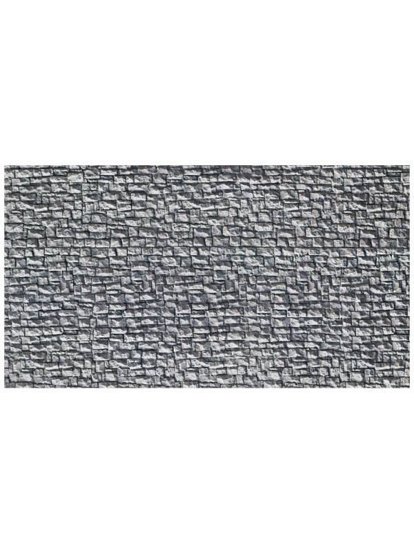 NOCH 58250 Scala HO Muro di sostegno in pietra lavorata - misure 23.5x12.5 cm