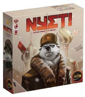 Nyet! - Gioco di carte strategico per 3-5 giocatori, 30 min di divertimento, ideale per famiglie e amici - Edizione Uplay Edizio