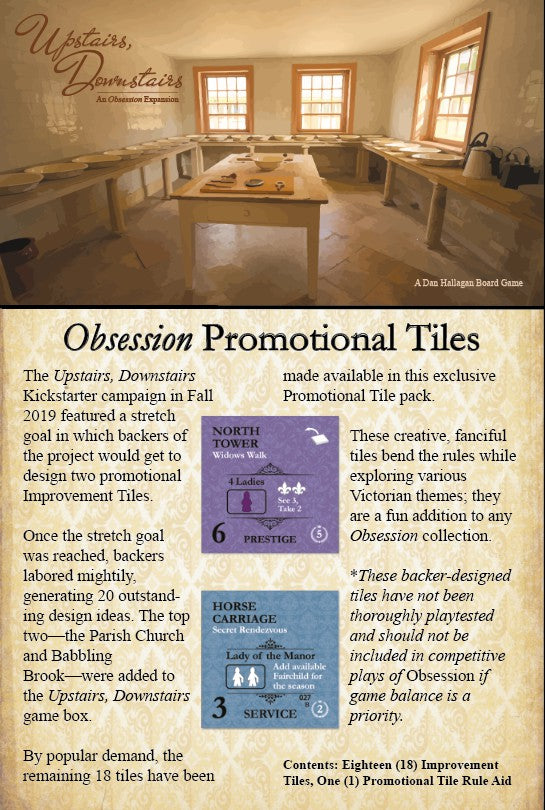 Obsession: Set tessere promo