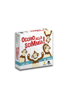 Occhio alla Scimmia - Gioco di Mimo Divertente per Famiglie e Amici, 4-16 Giocatori, 15 Minuti, Età 8+ - Divertimento Assicurat