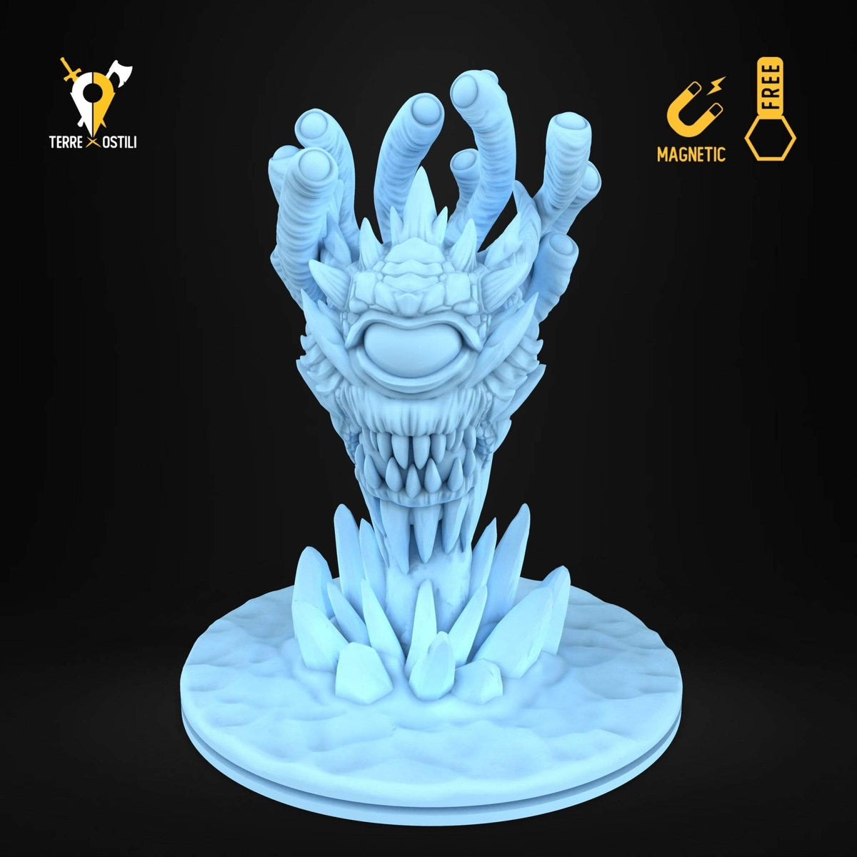 Occhio del gelo ghiaccio miniatura