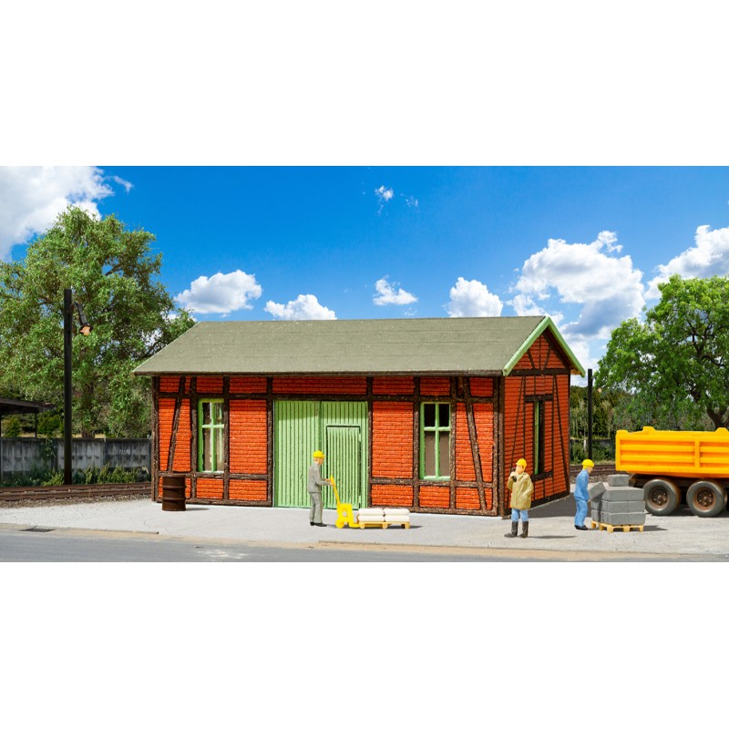 Officina con facciata a graticcio in gesso. VOLLMER 47556