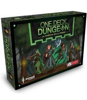 One Deck Dungeon: La Foresta delle Ombre - Espansione per 1-2 Giocatori, Gioco Cooperativo e Strategico 40 Minuti