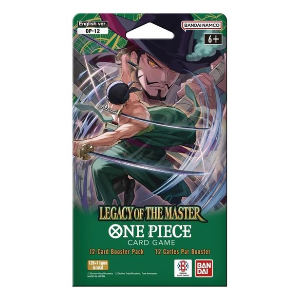 One Piece Card Game - Legacy of the Master OP-12 - Bustina Paper Sleeve da 12 Carte (ENG)