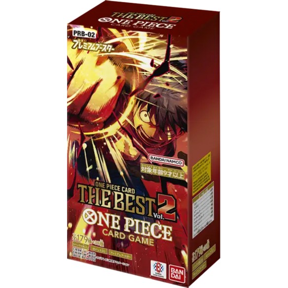 One Piece Card Game - Premium Booster - The Best vol.2 PRB-02 - Display da 10 Buste (JAP)
