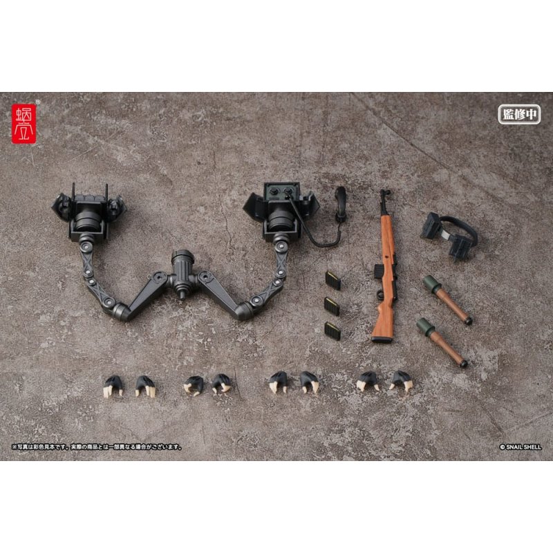 Preordine Original Character Action Figure Parts 1/12 Optional Armament Parts Panzer Bunny Anneliese