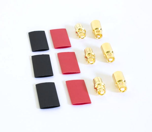 Orion Connettore oro 8 mm + guaina 3M/3F ORI40017