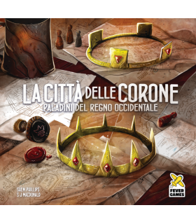 Paladini Del Regno Occidentale - La Città delle Corone | Gioco da Tavolo Strategico 1-4 Giocatori | Espansione Medievale