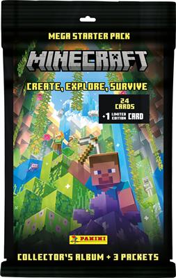 Minecraft 3 Mega Starter Pack Trading Card Game